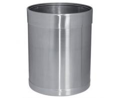 Bolero CF130 Papierkorb, Edelstahl