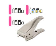 meixiang Multifunktionale Schersättel, Mehrzweckschere, Doppelmesserschere Zubehör Silber