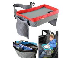 Creative 7 Kinder Play Tray Spiel und Esstisch Knietablett Rot