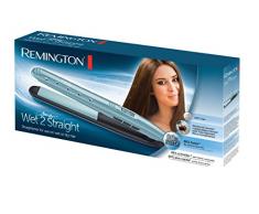 Remington Haarglätter Wet 2 Straight S7300, Anwendung auf feuchtem und trockenem Haar, blau