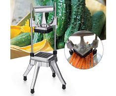 Gemüseschneidemaschine - Premium Mandolinenschneider ， Cutter Julienne und Food Grater Manueller Obstschneider Zum Schneiden von Zwiebeln, Kartoffeln, Tomaten, Obst und Gemüse.