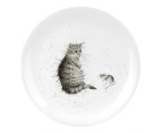 Wrendale Coupe Teller - Cat & Mouse (Cat)