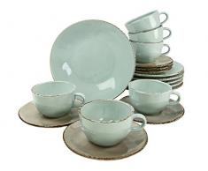 Creatable 14396, Serie Organic Oslo, Geschirrset Kaffeeservice 18 teilig