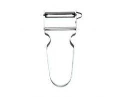 Victorinox Sparschäler, mit Aluminiumgriff, Pendelklinge, Langlebig, Edelstahl, 11 cm