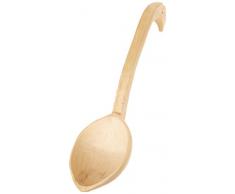 Best Sporting Rührlöffel mit Haken 31 cm aus Holz, Schöpflöffel unbehandelt