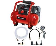 Einhell Akku-Kompressor TE-AC 36/6/8 Li OF Set Power X-Change (2x18V, Li-Ion, max. 8 bar, 6 Liter-Tank, ölfreier Motor, inkl. Zubehör, ohne Akku und Ladegerät)