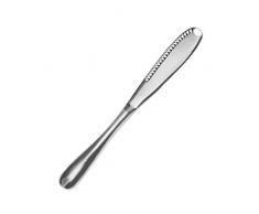 ZONJIE Edelstahl-Butterstreumesser 3-in-1-Streumesser-Buttermesser, Edelstahl, mit gezackter Kante, spiegelpoliert, 20,6 * 2,7 * 0,5 cm