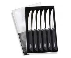 Sanelli 904806 Gourmet Tafelmesser-Set, 6-teilig, mehrfarbig