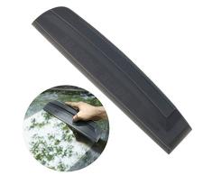 Venga amigos Dry Pulivetro Fensterwischer, flexibel, aus Silikon, für Karosserie und Glas, 30 cm breit Schwarz