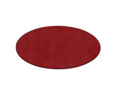 Filz-Untersetzer rot 9cm rund 5mm Hey-Sign
