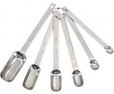 Kitchen Craft Master Class Messlöffel-Set Edelstahl 6-teilig