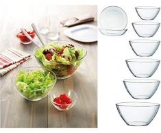 Luminarc Glasschalen Cosmos versch. Größen zur Auswahl (6 x Schale 12cm)