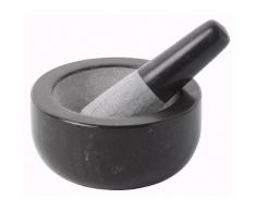 ProCook Marmor Mörser und Stößel - Marmormörser - Gewürzmörser - braun - 13,5 cm