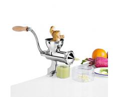 MinegRong Edelstahl Weizengras Juicer Manuelle Obst und Gemüse Weizen Samen Ingwer Granatapfel Presse Entsafter Manuelle Entsafter, Patent