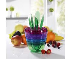 GOURMETmaxx Küchenhelfer Obst-Profi 14-tlg., mehrfarbig