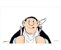 Frühstücksbrettchen 23 x 14 cm • 68064 Guten Appetit von Inkognito • Künstler: INKOGNITO © Loriot • Dies + Das • Küche & Frühstück • Frühstücksbrettchen • Frühstücksbrettchen