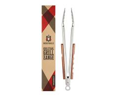 Rocketgrills Grillzange aus Edelstahl, extra lang