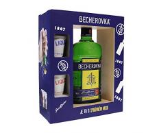 Becherovka Original Porzellantassen Set (1 x 0,5Liter)