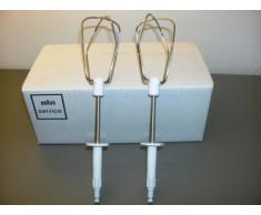 Braun Rührbesen Paar passend für Typ 4642, 4643, 4644, M700, M800 - Nr.: 67051155