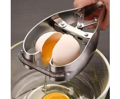 BOAJA Schneller Eierschalenöffner, Eierschalenschneider aus Edelstahl Eiertrenner Kreative Küchenwerkzeuge 1St. / A.