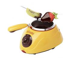 Groust Schokoladen-Fondue-Set, Schokoschmelzer, Viel Zubehör,Elektro-Praline Melting Pot Melter Maschine Nettes Praktisches Küchenwerkzeug Mit Mini DIY Mold Set Schokoladen-Schmelztiegel