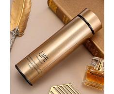 JZCXXJ Business Vakuum tragbare Edelstahl Thermoskanne Outdoor- Sportflasche Paar Geschenk Tasse Heißwasser Teebecher Junge Wasserkocher Travelcup