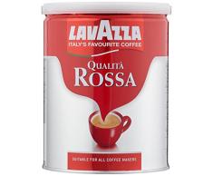 Lavazza Gemahlener Kaffee - Qualità Rossa - 2er Pack (2 x 250 g Dose)