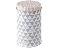 Dr. Oetker Gebäck- und Aufbewahrungsdose 1,3 L, Vorratsdose aus der Serie Modern Baking - Retro Design (Farbe: Bunt), Menge: 1 Stück