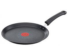 Tefal E44011 Talent Pro Crêpepfanne, induktionsgeeignet, antihaftversiegelt, schwarz,28 cm
