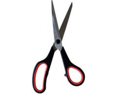 Stylex 42704 Allzweckschere, Edelstahl, rot, 21 x 10.5 x 1,2 cm