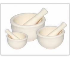 Porzellan-Mörser Porzellanmörser 7cm mit Stössel