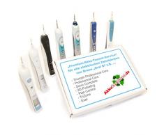 akkutauschen.de Akkutauschservice Premium kompatibel mit/ Ersatz für alle Oral B Genius 8000 8900 9000 mit Versandmaterial - Aber auch: 3716 3722 3723 3728 3729 3731 3738 3745 3746