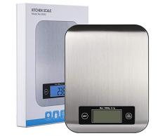 OTISA Küchenwaage Digitalwaage Professionelle Waage Electronische Waage, Küchenwaage mit LCD Display-wunderbare Präzision auf bis zu 1g