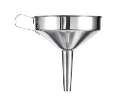 rosemaryrose Passiersieb Sieb Edelstahl Nussmilchbeutel -Abnehmbarer Edelstahlfilter - Trichtersieb