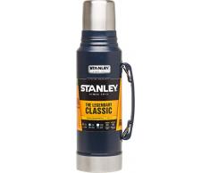 Stanley Legendary Classic Vakuum-Thermoskanne, 1 Liter, 18/8 Stainless Edelstahl, Integrierter Thermobecher, Doppelwandige Isolierung Isolierflasche