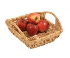 Kesper 19836 Brot- Obstkorb aus Vollweide, 27 x 29 cm