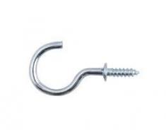 50mm große getragen Tasse Haken verchromt (8Stück)