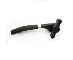 Flaschenöffnungsartefakt, Edelstahlgummigriff, Küchenhandbuch Einhand-Dosenöffner in Dosen, Haushaltsdosenöffner