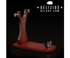 KODZY Global Elegance Plus Schinkenständer aus Holz