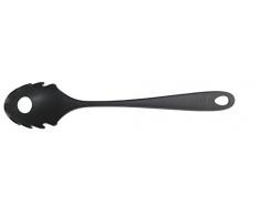 Fiskars Pastalöffel, Länge: 28,5 cm, Kunststoff, Essential, Schwarz, 1023805