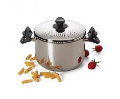 Brunch Time Nudeltopf Excelsa 6 Lt silberfarben