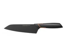 Fiskars Santoku-Messer, Modernes Design, Gesamtlänge: 29 cm, Qualitätsstahl/Kunststoff, Edge, 1003097