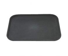 Kristallon Servierplatte, rutschfest, 356 x 508 mm, Schwarz