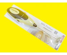 Beper 90.349 Milchaufschäumer, Braun/Creme