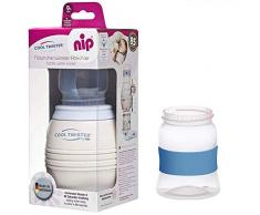 NIP Flaschenkühler Cool Twister NEU inkl. 2 NIP Meßbecher mit wärmeisolierendem Silikonring