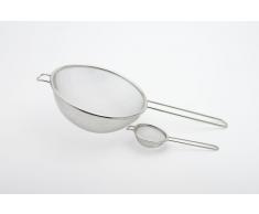 Weis Küchensieb Durchmesser 14 cm, Edelstahl, Silber 31 x 14 x 14 cm