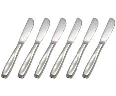 GRÄWE Dessertmesser mit Hohlheft 6 Stück, Serie Augsburg