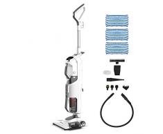 Polti Vaporetto 3 Clean PTEU0295, Dampfsauger, tötet und beseitigt 99,9%* der Viren, Keime und Bakterien, Weiss, 1800 W