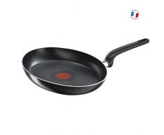 Tefal Ideal B36712 Fischpfanne 36 cm, Aluminium, schwarz
