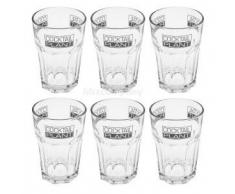 Cocktail Plant Glas Cocktailgläser 0,3l Set - 6xGläser Cocktail Longdrink Party Mixgetränke